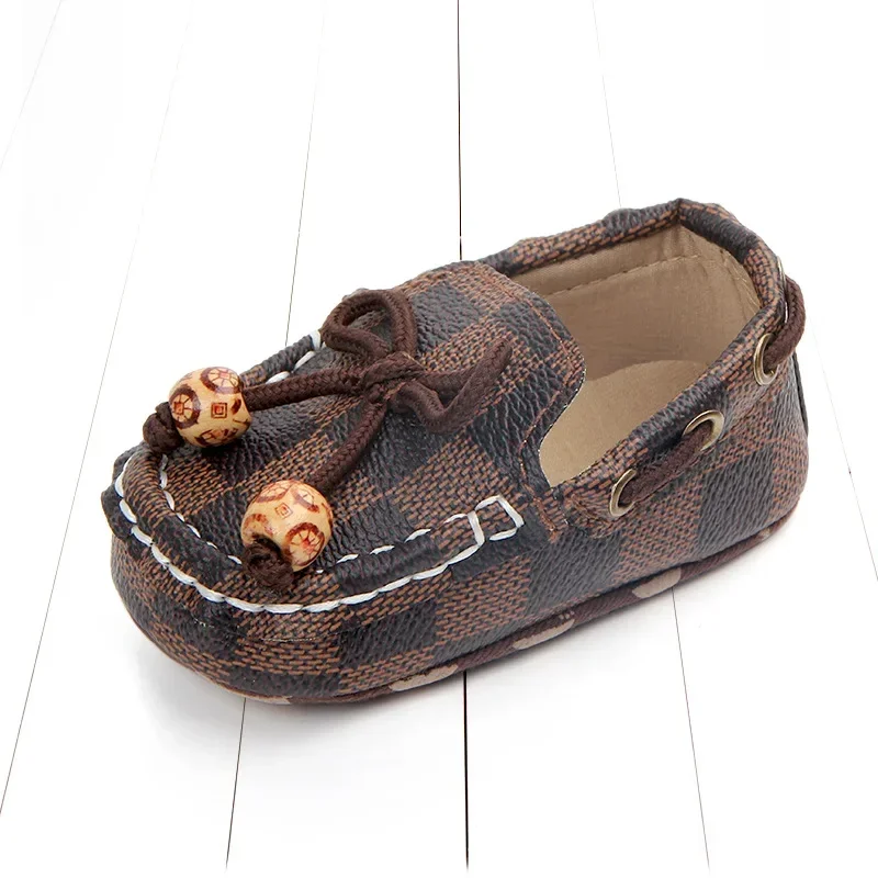 Exclusive Korean Babi Moccasins for Non-slip First Walkers Toddler Loafers Baby Girls Boys Crib Shoes