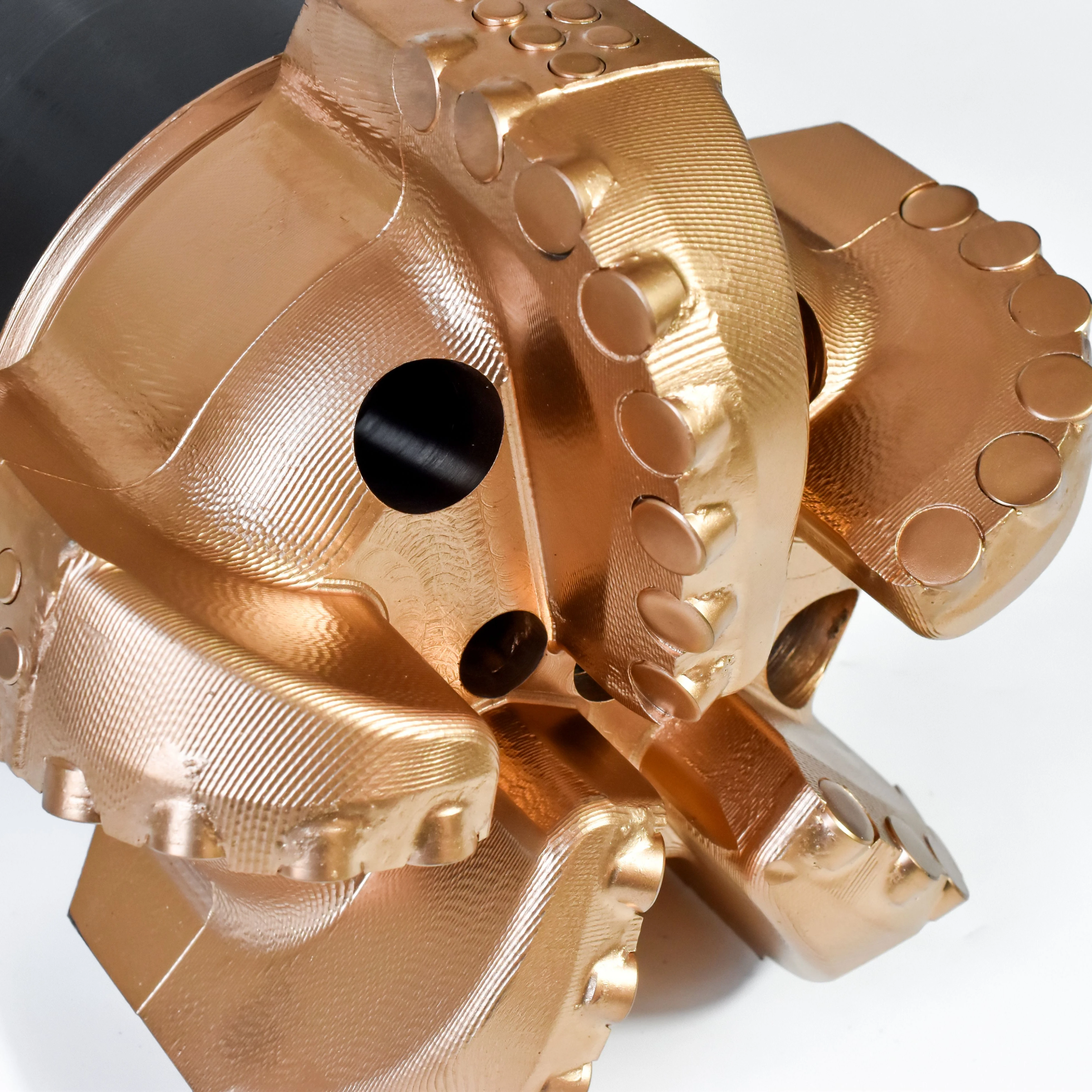 

DrillSolTek Steel+Diamond PDC Drill Bits Gold Color 1 Year Warranty For Well Drilling Water Well & Coal Mining