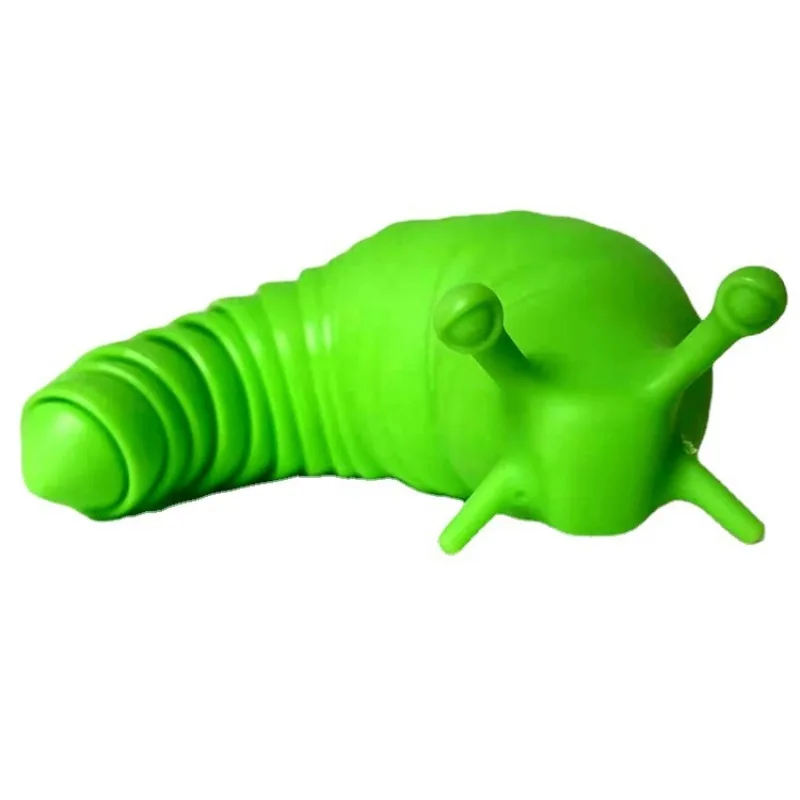 Slug Toy Sensory Slug Fidget Toy Cute 3D Articulated Stim Toy for Toddler Kids Adults Exercise Wrist Stress Relief