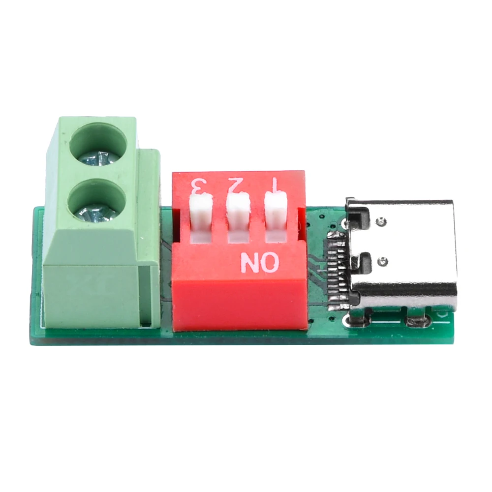 Type-C Pd Qc Trigger Dc 5V ~ 20V Instelbare Spanning Power Module Snelle Lading Lokmodule Snelladen Protocol Pd 3.0 / 2.0 Bc1.2