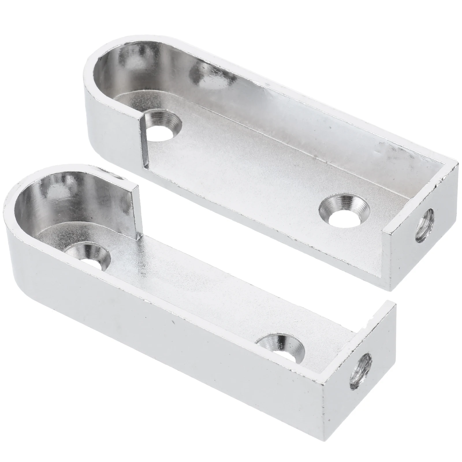 

Clothes Rod Holder Hardware Base Hanging Wardrobe Tube Support Bracket Accessories Braces