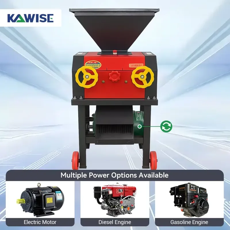 High Efficiency 1500 Kg/h Grain Cracking Machine for Corn and Soybean Feed Processing