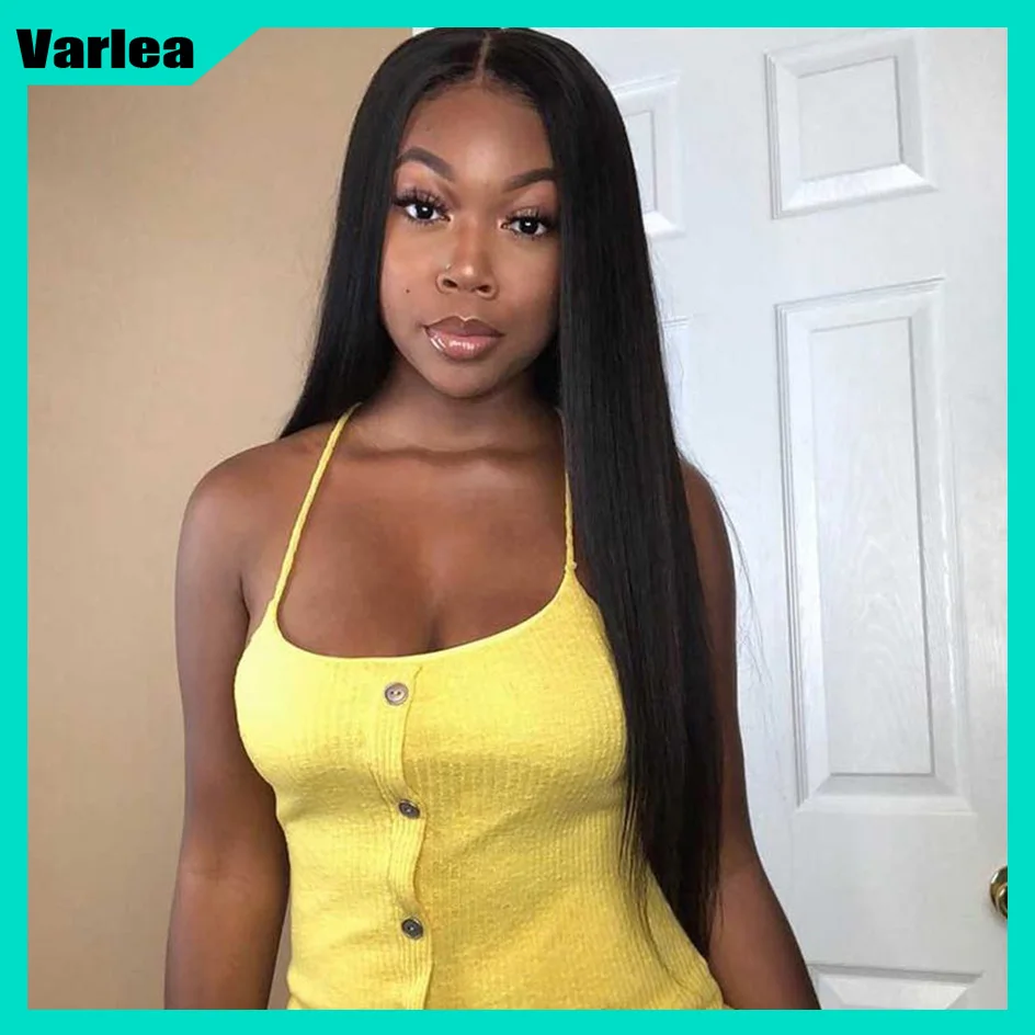 Varlea 200% Density 5x5 Hd Lace Closure Wig Straight Hd Lace Frontal Wig 13x6 4x4 Closure Human Hair Wig 13x4 Lace Frontal