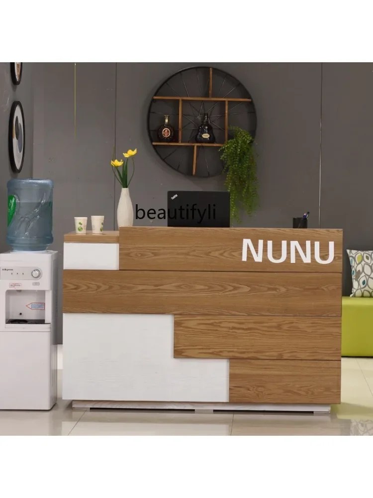 

PP Cashier Simple Modern Clothing Store Beauty Salon Restaurant Barber Shop Bar Counter Milk Tea Shop Front Desk