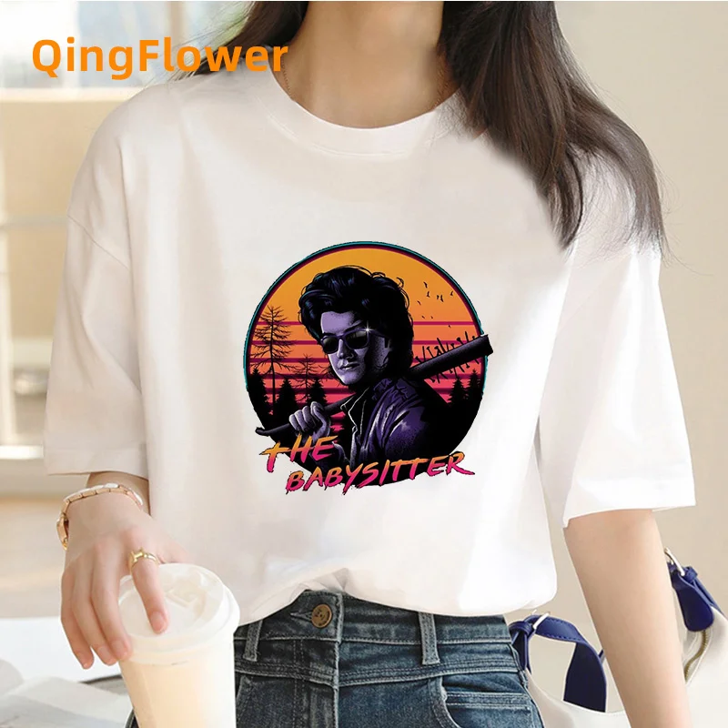 Steve Harrington T Shirt T-shirt Male Vintage Japanese Casual Tshirt Aesthetic Y2k