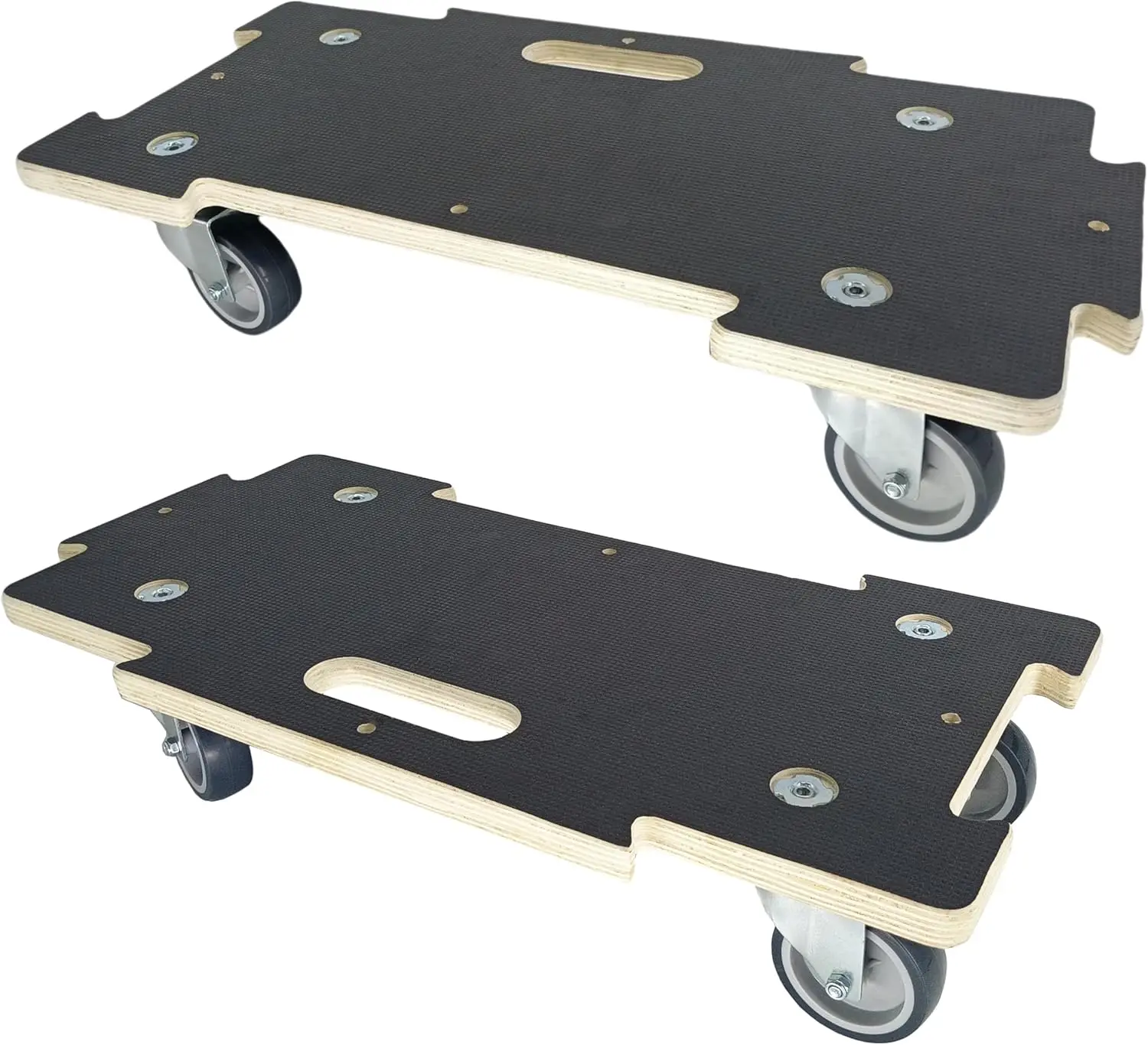 

Усиленная тележка для мебели с 4 колесами, грузоподъемность 500 кг, сборка без инструментов для легкой перемещаемости