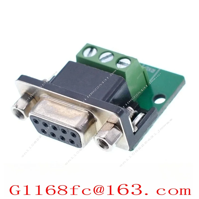 DB9 Solder-free Serial Port Module RS232 Terminal Board DR9 Male and Female Head 422 Terminal, Lead Out 235 Pins
