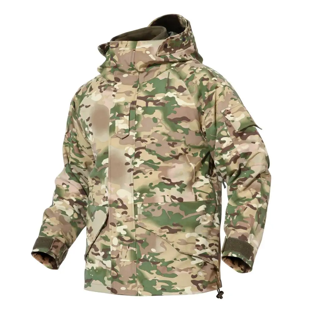 

Plus Size Winter Windproof Fleece Jacket Men Outdoor Warmer Camouflage Tactical Windbreaker For Hiking Thicken Army Coats XXXL