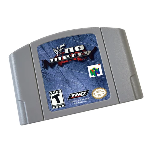 Cartucho de juego para WWF No Mercy N64, Cartucho de juego Compatible con recuerdos de la infancia