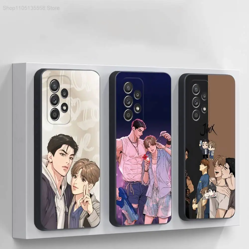 

J-Jinx Jaekyung K-Kim D-Dan Phone Case For Samsung S 25,24,23,22,30,21,10,9,Ultra,Plus,Lite,FE,4,5G Black Soft Case