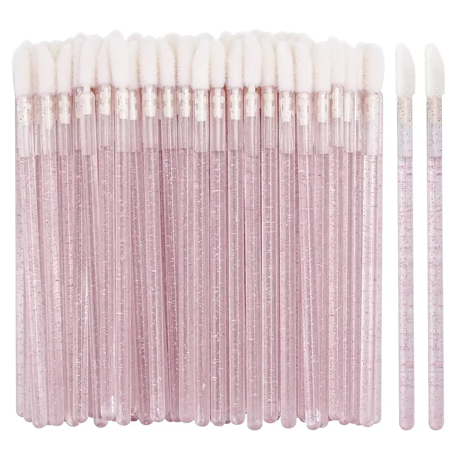 ขายร้อน 1000pcs Disposable Crystal Stick Lip Brush มาสคาร่า Applicator แปรงเพชรเครื่องสําอางค์สําหรับขนตา S