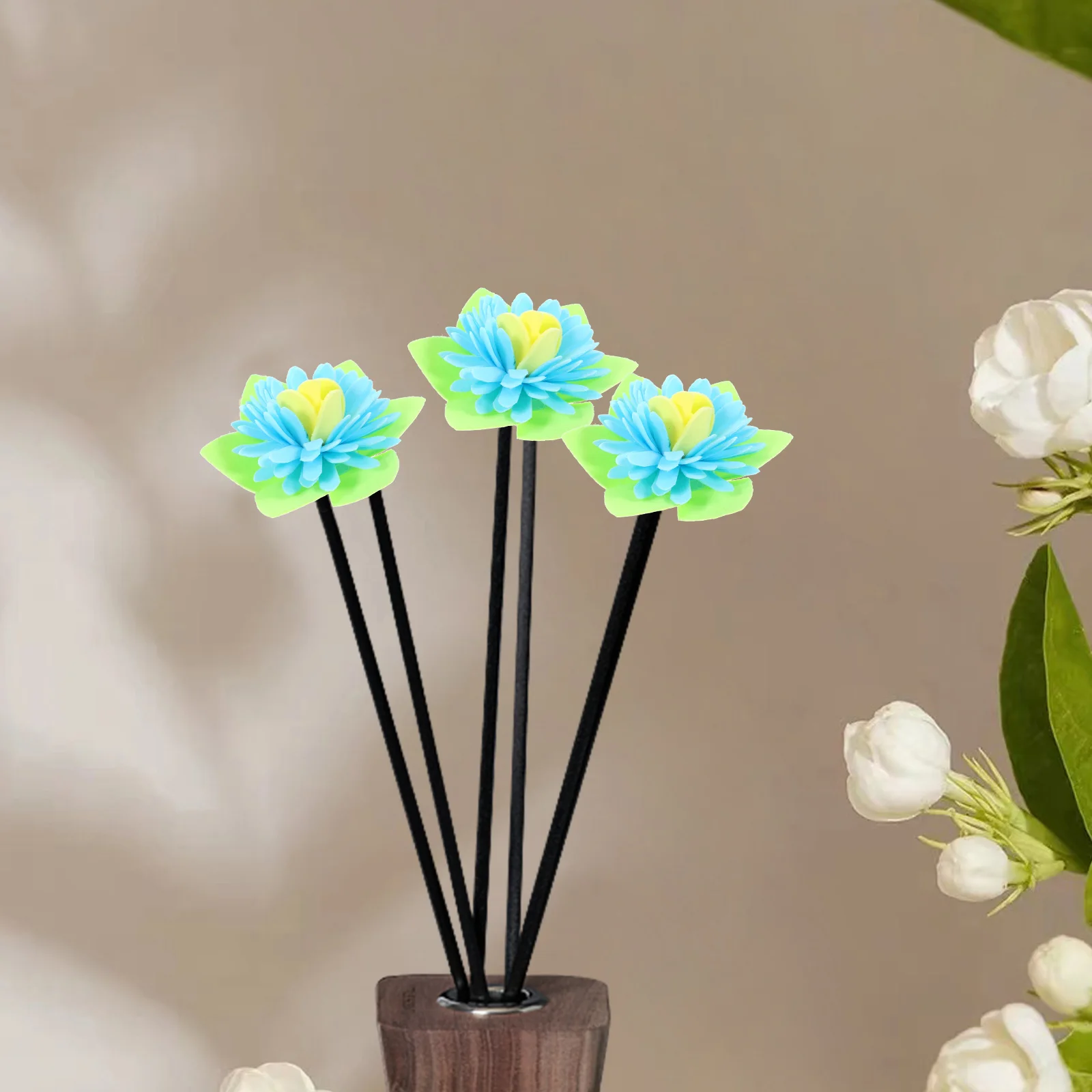 

50Pcs Diffuser Flower Essential Oil Diffusers Artificial Fragrance Decor Flowers