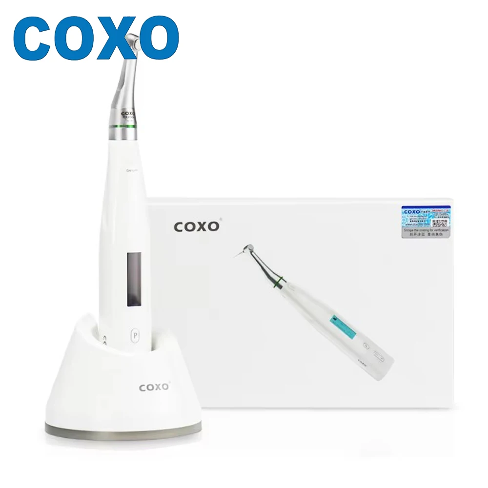 

COXO C-smart Mini AP Dental Wireless Endo Motor with Built-in Apex Locator Cordless Root Canal Equipment Dentistry Instrument