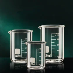 50/100/150/250/500/1000ml Glass Measuring Cup Clear GraduatCup Heat-resistant Beaker Kitchen Baking Tools