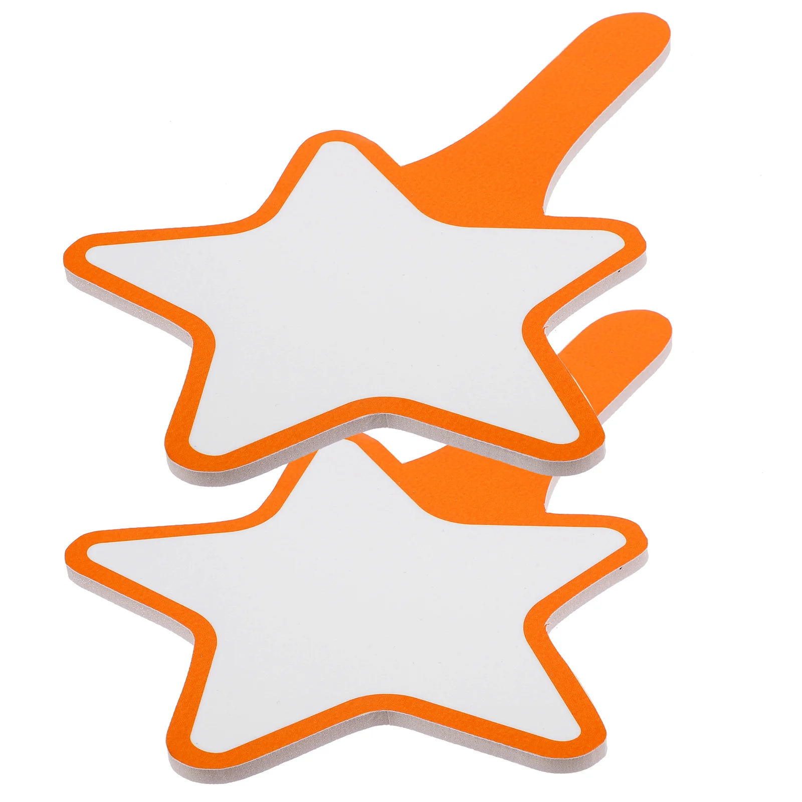 2 قطعة لوحات النتائج فارغة قابل للمسح يده السبورة للتصويت على التهديف القضاة لعبة الجافة محو اللفة لوحات صغيرة جانب واحد #5