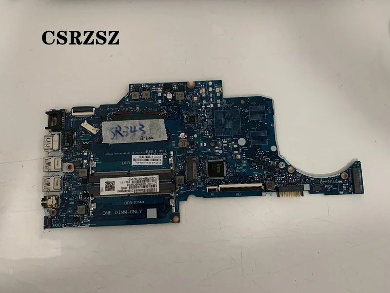 

CSRZSZ For HP 14S-CR 14S-CF 14-CF Laptop motherboard L41568-001 L41568-601 6050A2992901 with i3-7100u CPU 100% Tested