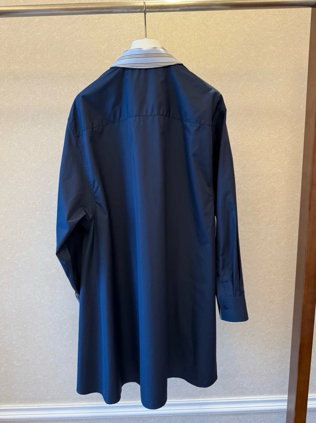 Women French Style Flowy Chiffon Kaftan Top Long Sleeve Tiered Ruffle Hem Drawstring Irregular Beach Sun Protection Blouse