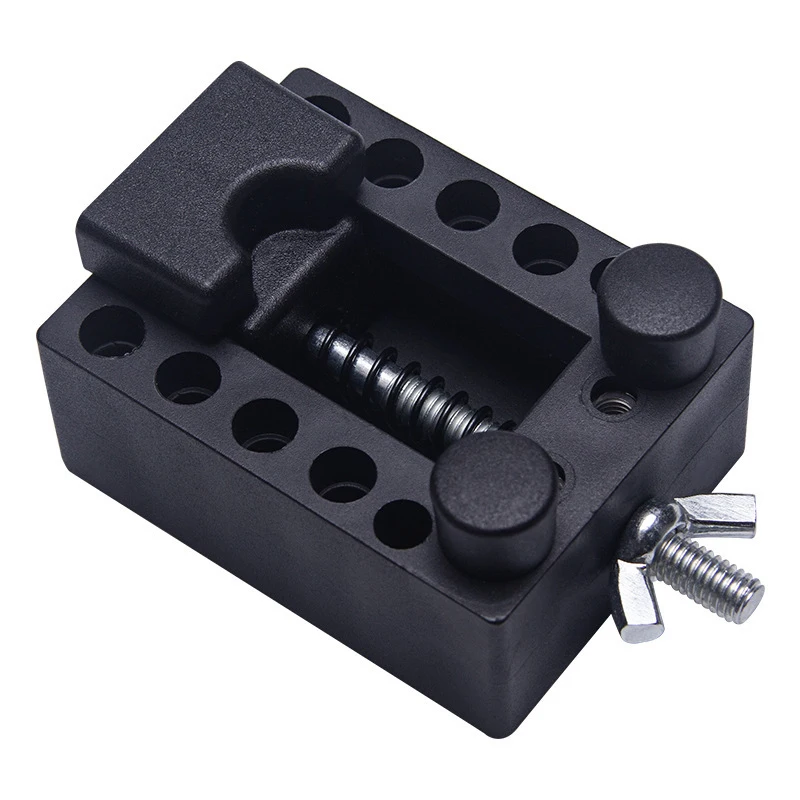 Watch Repair Tool Accessories Holder Take Clamp Fixer Plastic Rubber Seat Pocket Battery Replacement Maintenance Fixed Base