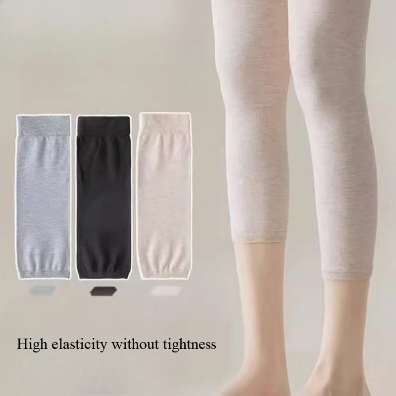 وسادات ركبة قطنية رفيعة ملونة لدفء تكييف الهواء للربيع والصيف، وسادات رفيعة قابلة للتمدد ومسامية للركبة