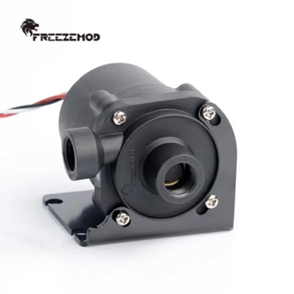 600L/H DC Water Pump FREEZEMOD Copper Nut Ceramic Shaft Core Left and Right Water 3600 RPM 4M Head PU-SC600