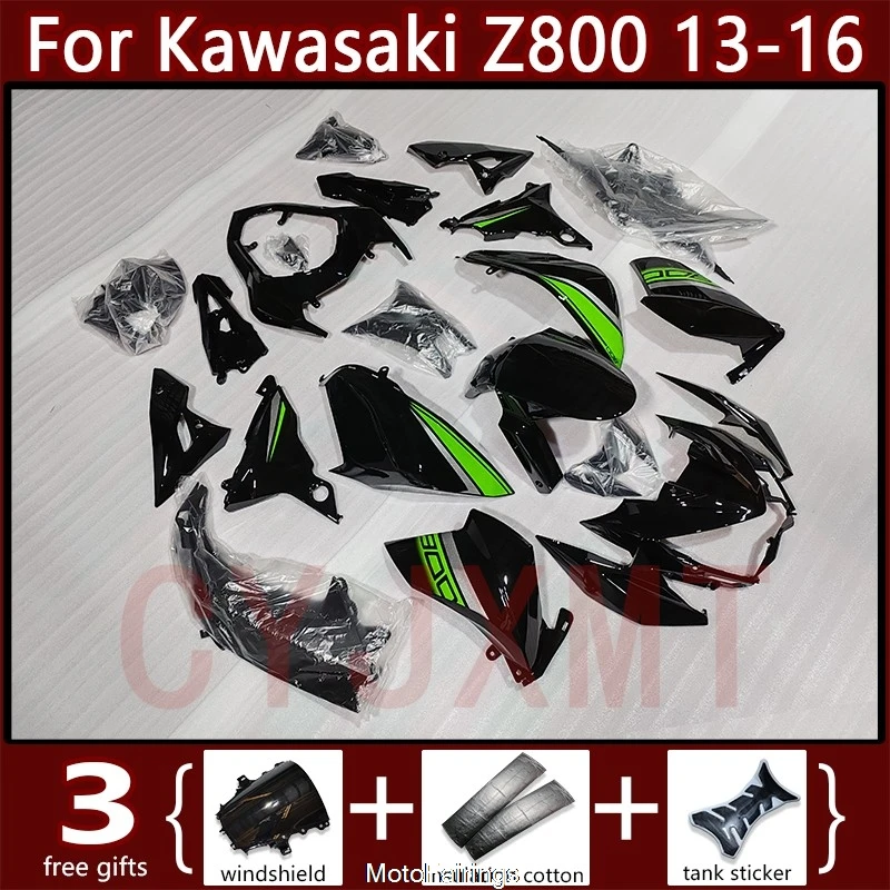 

ABS Injection Motorcycle Fairing Kit for Kawasaki Z800 2013 2014 2015 2016 Bodywork Fairings Z-800 Z 800 13-16
