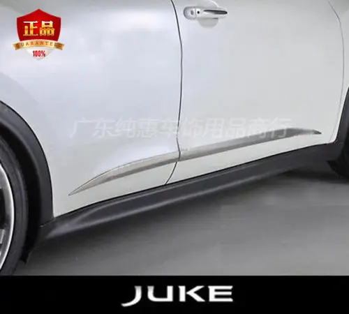 

Stainless Side Door Streamer Cover Fit for NISSAN JUKE 2010-2019 Car Decoration