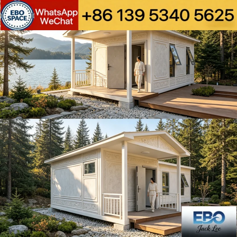 All-In-One Prefabricated Mobile House Complete Plumbing Electrical System Modular Home For Europe Australia Market