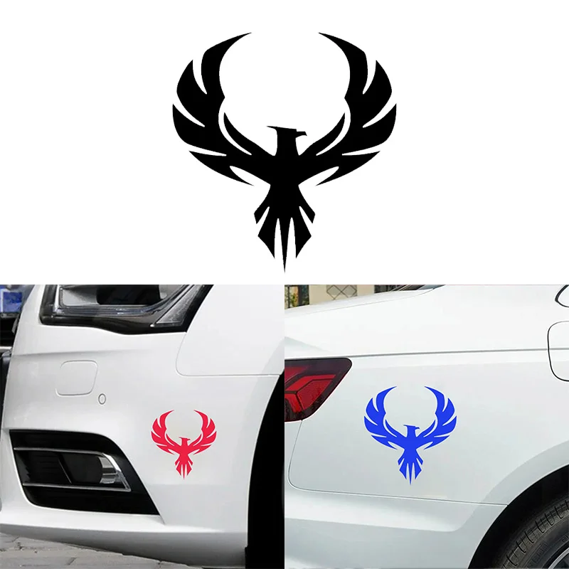 Phoenix  Vinyl Car Sticker Waterproof Decal for Auto Window Bumper Motorcycle Helmet Laptop DIY Exterior Decor Multiple Colors