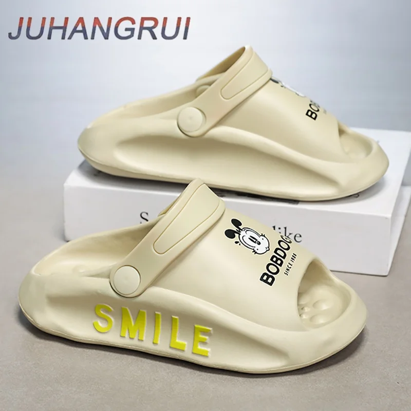 

Summer Children Slippers Indoor Outdoor Sandals Beach Casual Shoes EVA Comfortable Sole hick Sole Anti Slip Ultra Light Slippers
