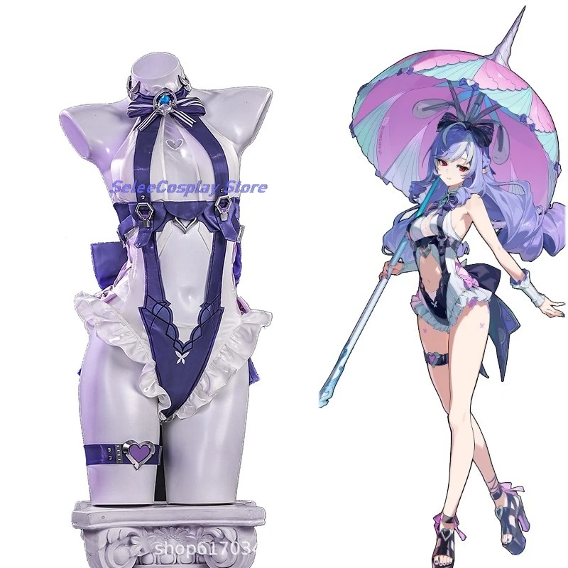 Event disfraz women Vivian Banshee Cosplay Costume Wig Zenless Zone Zero Sexy Summer Skin disguise