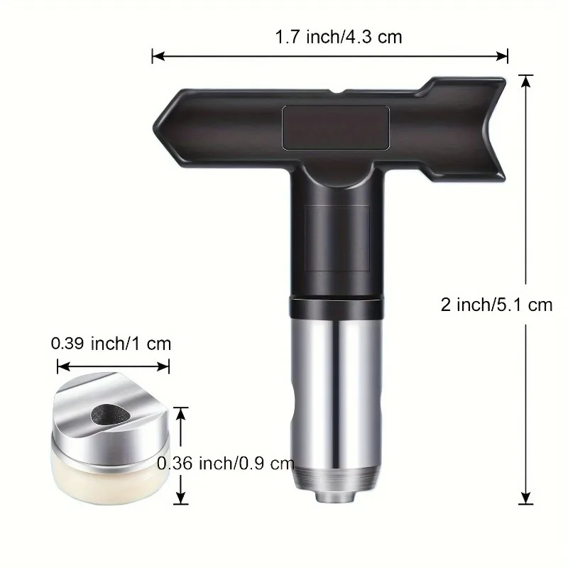 10 buses et couvercles de buse pour pistolets de pulvérisation sans air à haute pression, remplacement des accessoires de buse de mastic pour sièges de buse