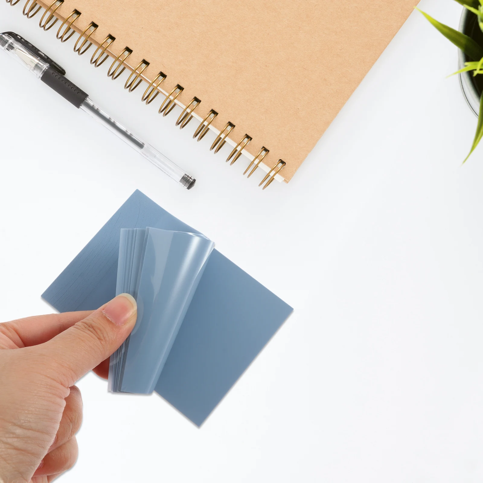 

Transparent Memo Transparent Memo Stickers Writing Paper Clear Pads Waterproof Adhesive Office Home School Use