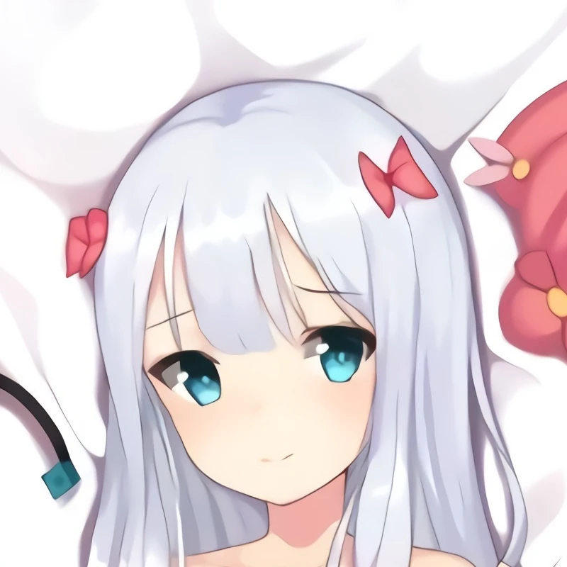 Dakimakura Anime Pillow cover Sagiri Izumi Double-sided Print Of Life-size Body Pillowcase Gifts