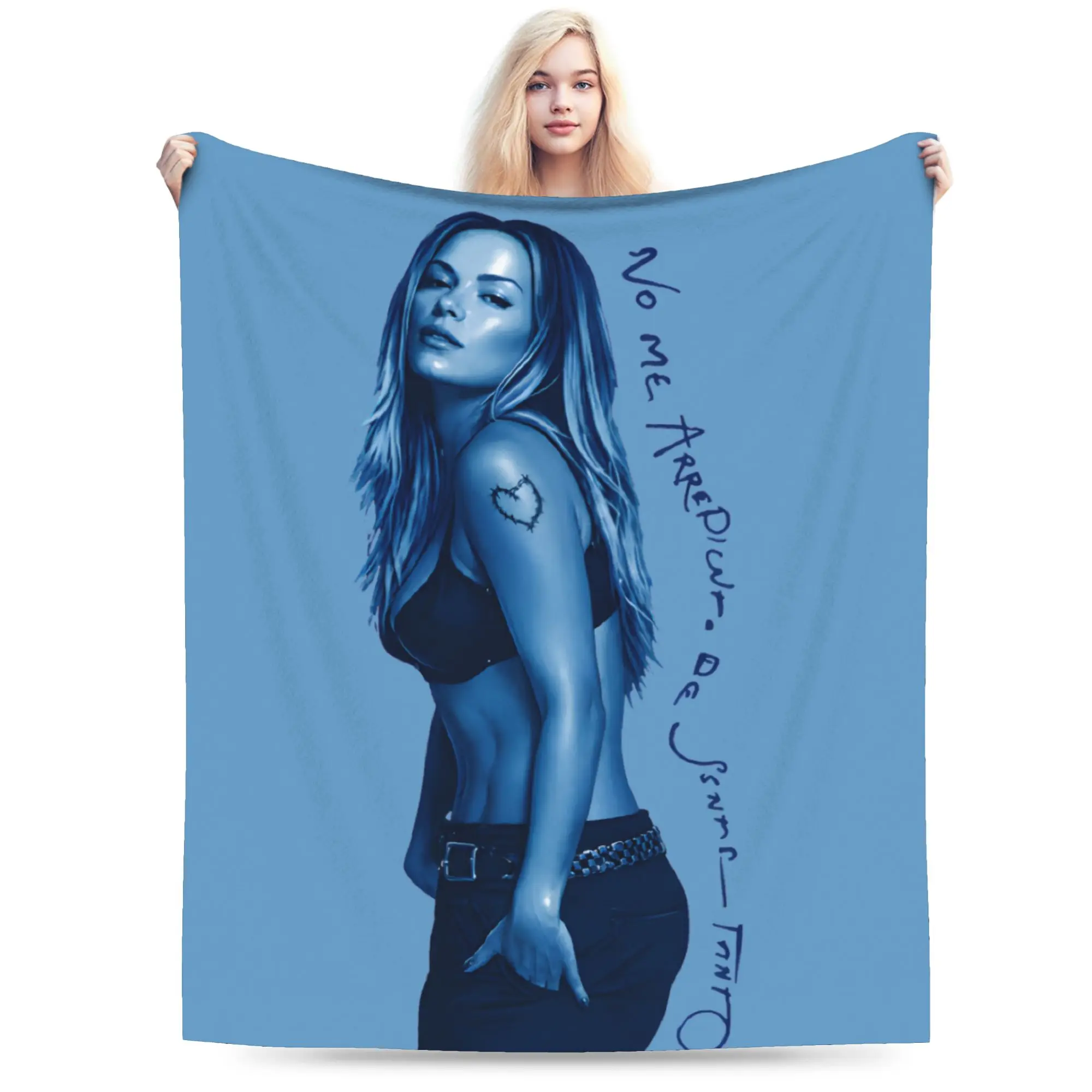 K-Karoled G NMADST New Album Throw Blanket for Couch  Fuzzy Soft Plush Blanket 50x60 Inch Multi-size Bedspread for All Seasons