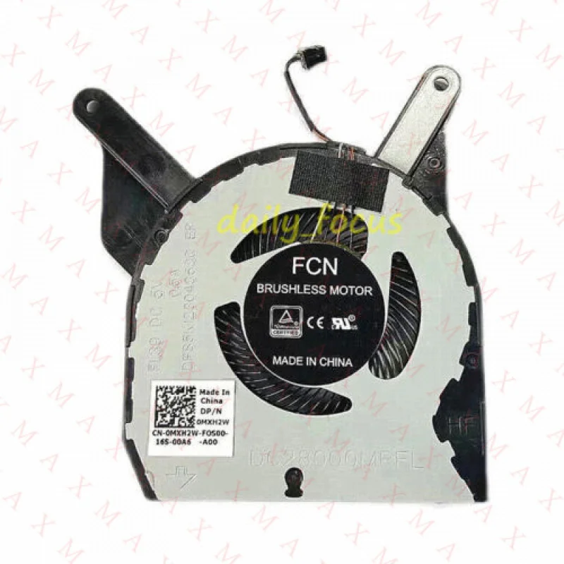 

LL NEW For Dell Latitude 5400 Cpu Cooling Fan CN-0MXH2W DC28000MRFL DP/N:0MXH2W