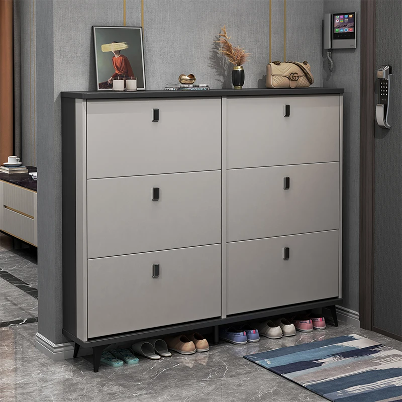 

Modern Entryway Shoe Cabinet Household Storage Space Saving Shoe Cabinets Luxury Designer Szafka Na Buty Home Furniture