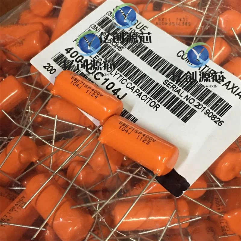 

5-100 шт. новая оригинальная упаковка SBE 715P 0,1 мкФ 400 В 104J аудио соединение бесступенчатый конденсатор размер 29,5*11*12 мм P 24,5 мм