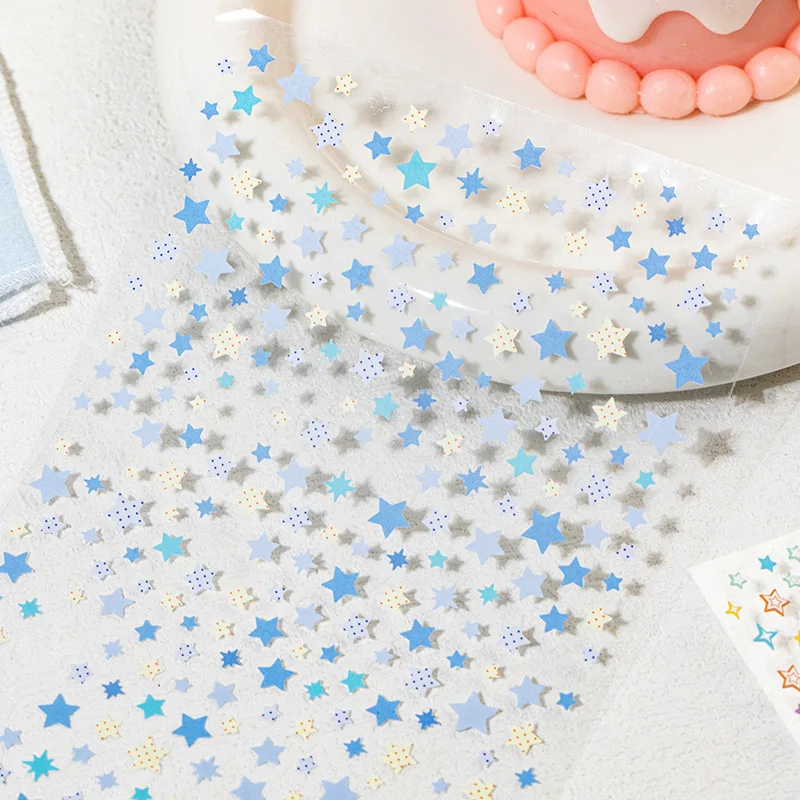 6sheets Kawaii Star Convenience Store Series Die Cutting Stickers DIY Scrapbook Decoration Album Diary Aesthetics Stationery image 3