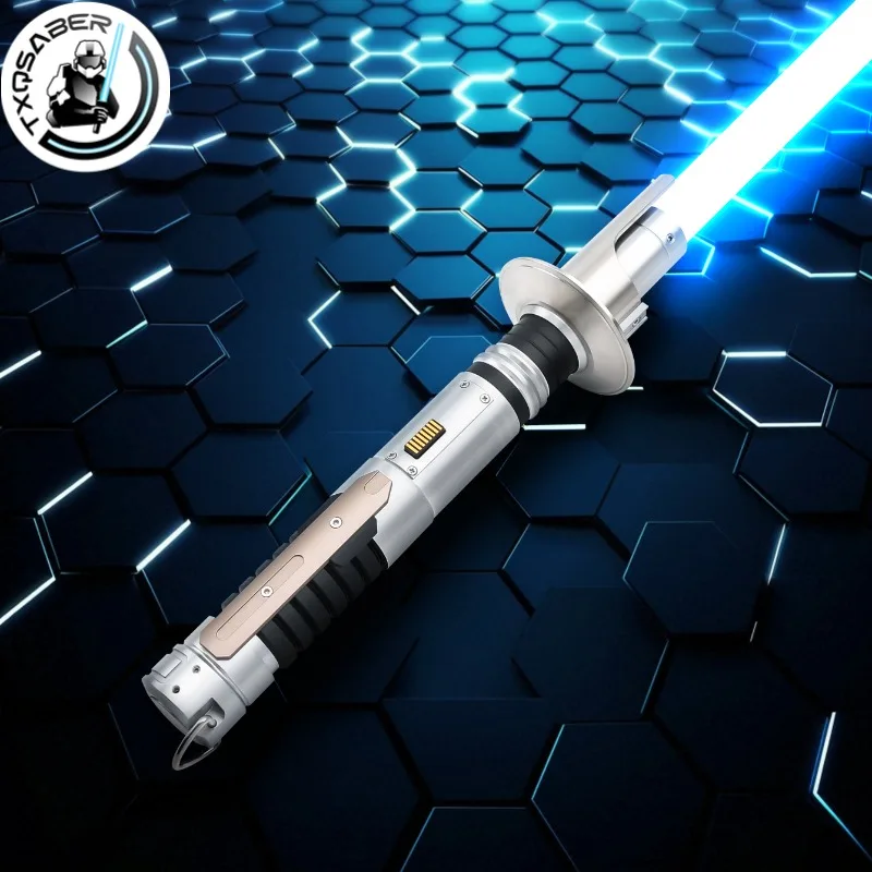 

TXQSABER Replica Ezra Bridger Neo Pixel Lightsaber Gesture Ignition Metal Hilt Color Changing Collection Laser Sword Kids Toys