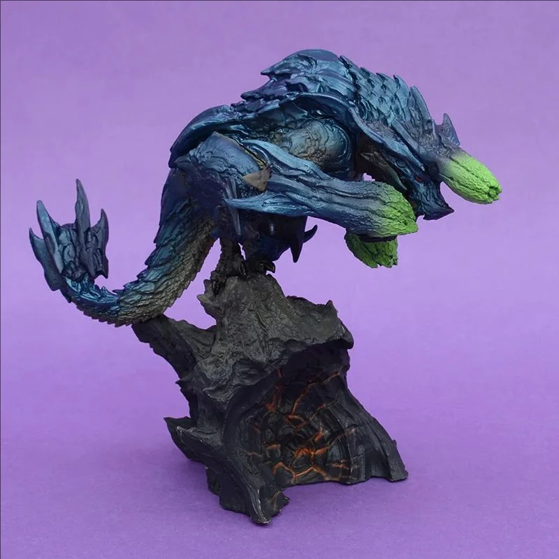 Monster Hunter CFB Brachydio Bursts Standing Gk 16cm Action Figure Collectible Toy Ornament Model Desktop Decorations Statue