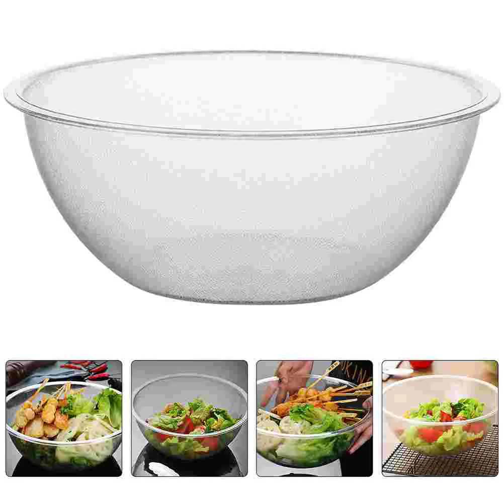 Noodle Bowl Salad Containers for Food Transparent Bowls PC Hot Pot Selection Dish