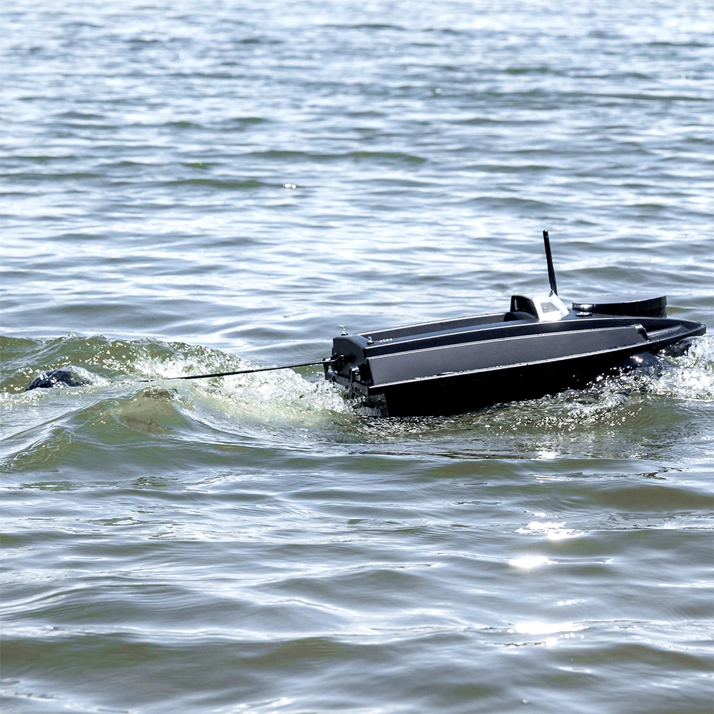 LOKEEVAN V030 RC Karpfen Angeln Köder Boot GPS, Große Größe 9 Angeln Boden 12 V High-Speed GPS Fishfinder Trawling Nest Köder Boot – Detail 28