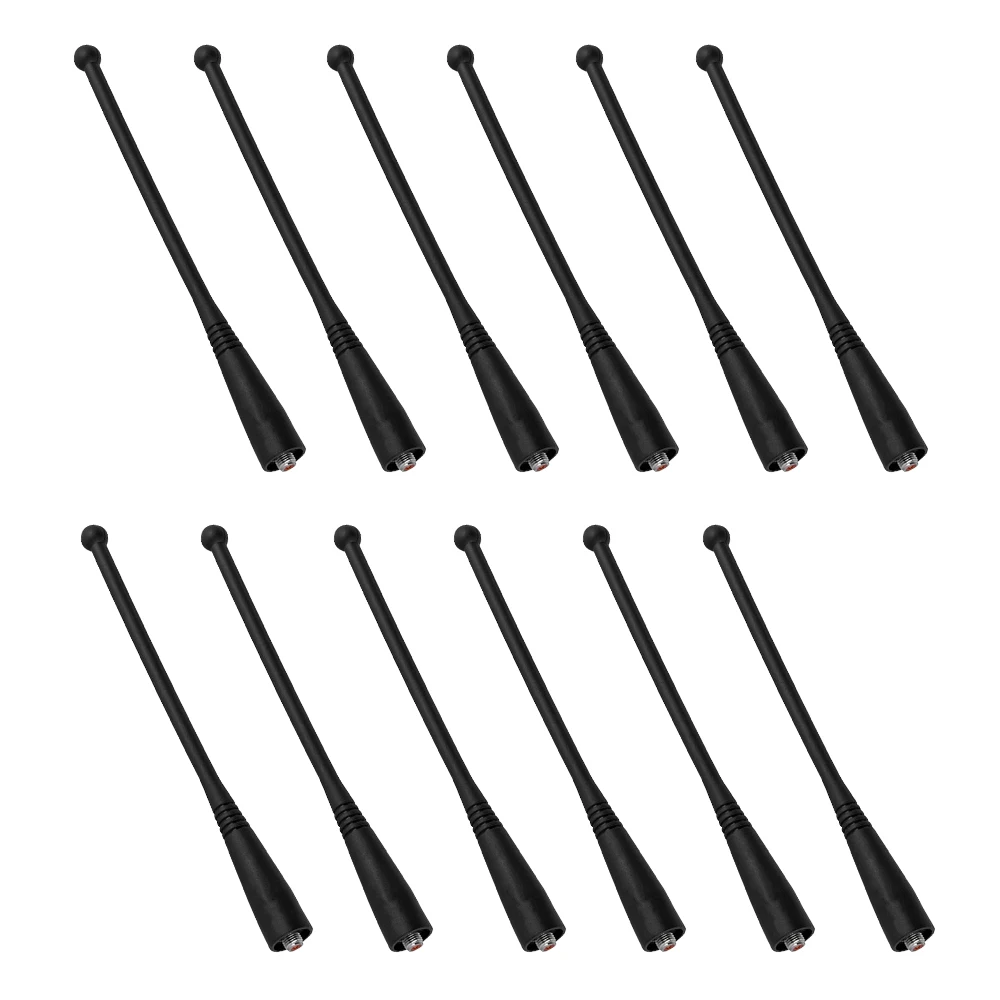 

UHF whip 7Inch Antenna 12pcs SMA 800-900MHz for Motorola Radios HT1000 MT1500 MT2000 MTS2000 MTX800 MTX838 MTX850