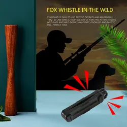 Outdoor Fox Down Black Fox Blaster Call Whistle Predator Hunting Lamping Calling Rabbit Game Caller Animial