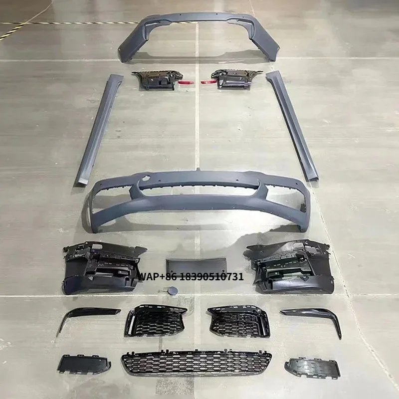 

G30 MT Style Bumper for 5-series 2017-2020 G30 Pre LCI Upgrade MT Body Kit Front Bumper Side Skirt Rear Bumper Diffuser