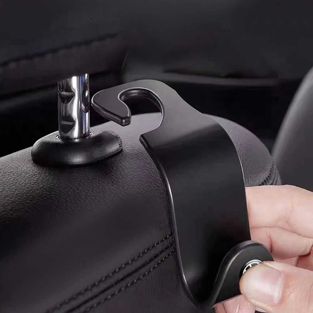 4 Stuks Auto Hoofdsteun Haken Hanger Voor Tassen Rugleuning Organizer Houder Clips Voor Volkswagen Vw Golf Gti Tiguan passat Jetta MK5 MK6
