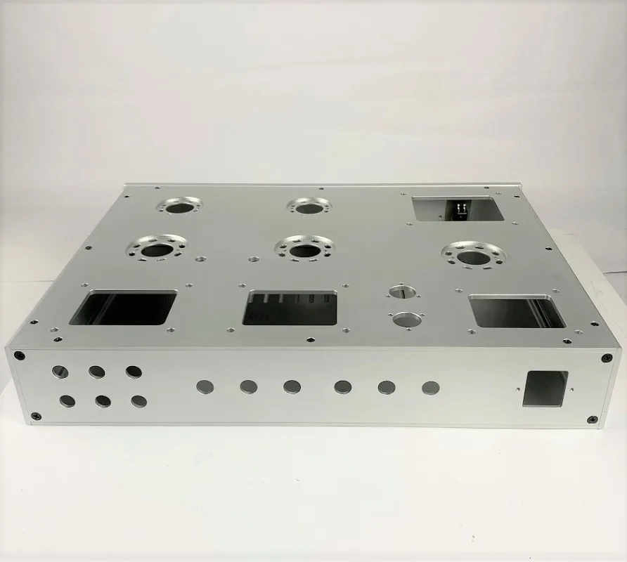 300B Single End Chassis Kit Full Aluminum Matte Case for Tube Amplifier Upgrade Custom Preamp Poweramp
