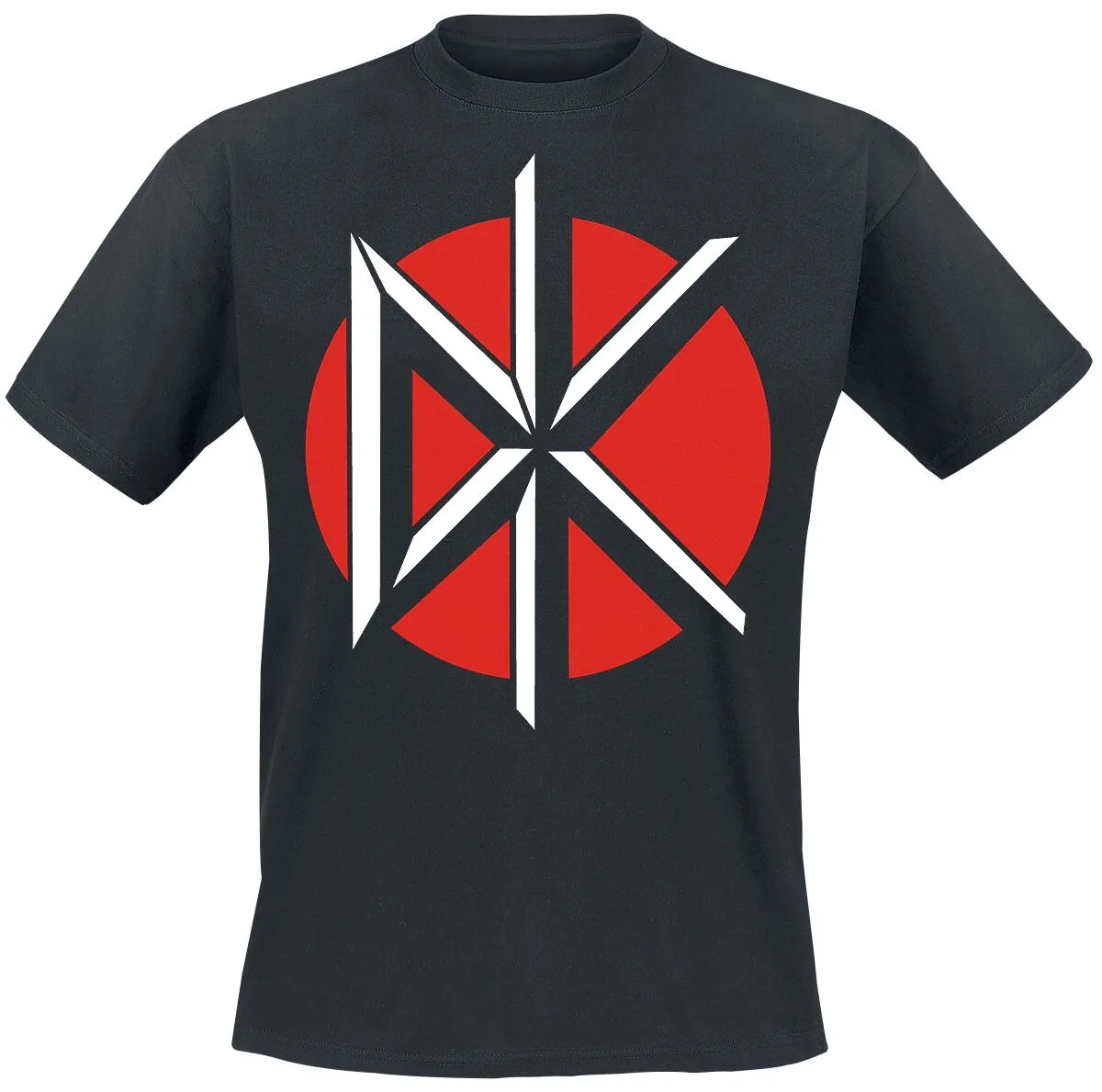 2026 Dead Kennedys DK Cross Circle Logo Print Cotton T-Shirt Hardcore Punk Streetwear Unisex Crew Neck Tee