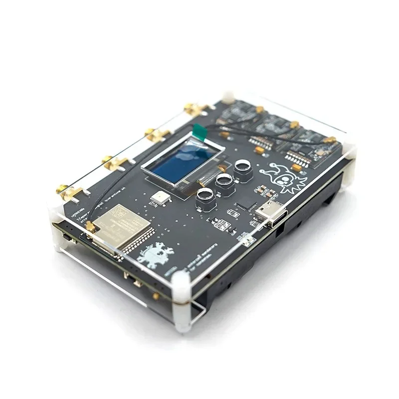 Finished RF CLOWN V2.0 ESP32 Wireless Kit, 3 NRF24L01 BLE Bluetooth, with OLED image 4