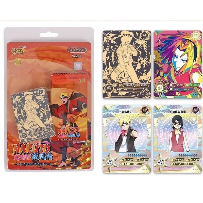 KAYOU Naruto Cards Ninja Legend SP LR Toys Card BP Collector\'s Edition Card Collector\'s Gift Rodeo Against Rare Paper Hobby